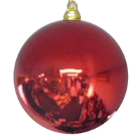  Large Red  20cm  Christmas Bauble