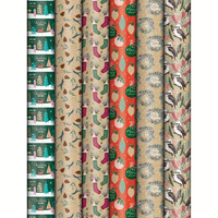 Charity  Christmas Wrapping Paper Kraft 5m x 70cm