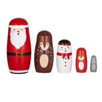 Christmas Nesting Dolls 5pc