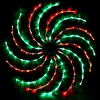 LED Spinner 50cm Red and Green