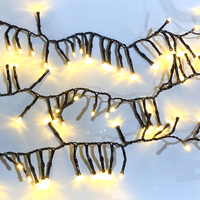 182 LED Cluster String Lights - Warm White