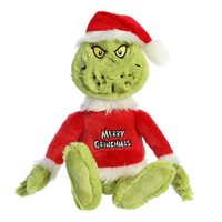 Merry Christmas Plush Grinch  