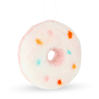 Woollen Hanging Donut - Pink 