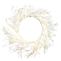 Ethereal Light Up Christmas Wreath 60cm