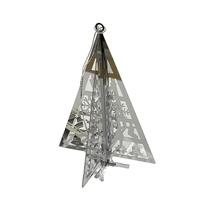 Metallic Hanging Tree with Decoration 7cm