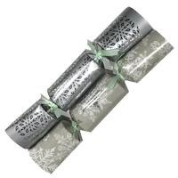 Silver Snowflakes 60 Christmas Catering Crackers