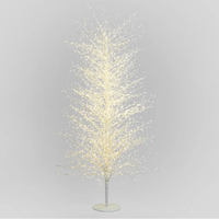 White Forest Light Up LED Tree 210cm