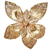 Silke Champagne Clip on Flower 19 x 20 x 10