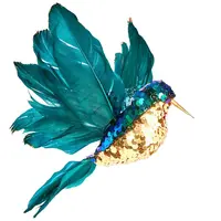 Salsan Sequin Blue Hanging Hummingbird