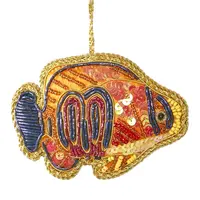 Sequin Nemo  Hanging Christmas Decoration