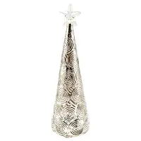 D'Oro LED Tree 28cm Glass