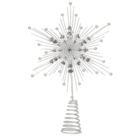 Snowflake Pearl Christmas Tree Topper