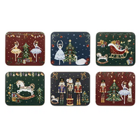 Christmas Wonderland Coasters 6pk