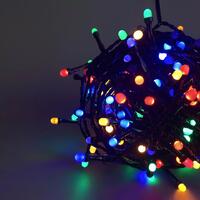 320 Frosted Connectable LED Fairy Lights - Multicolour