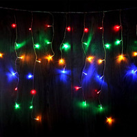 500 LED Connectable Icicle Lights - Multicolour