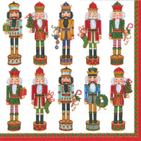 Nutcracker Parade Lunch Napkin 20pk