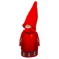 Santa Benny Red Standing 17cm