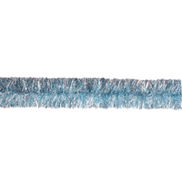 Pastel Blue Christmas Tinsel 2.0m