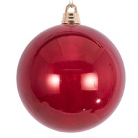 Red Gloss Christmas  Bauble 30cm