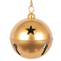 Gold  Metal Christmas Bell 45cm