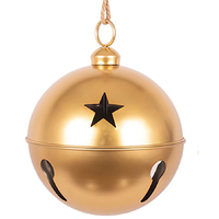 Gold  Metal Christmas Bell 60cm