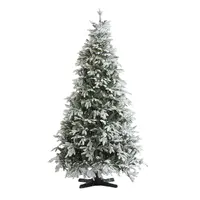 Columbian Snow Flocked Pre-lit 8ft