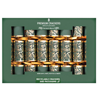 Green Forest Christmas Crackers 31cm