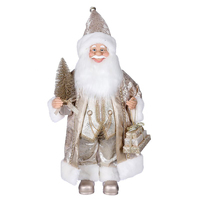 Champagne Standing Santa 120cm