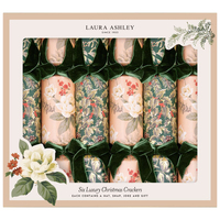 Laura Ashley Dusky Hellebore Christmas Crackers Pk6