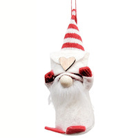 Special Delivery Tomte Santa White