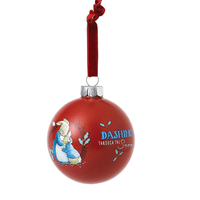 Dashing Through the Snow Beatrix Potter Christmas Bauble