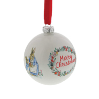 Peter Rabbit Beatrix Potter Christmas Bauble