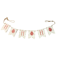 Ho Ho Timber Christmas Garland 1.2m