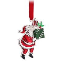 Classic Santa Hanging Christmas Ornament