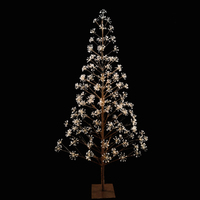 Twinkle Starburst Tree with Warm White LED 270cm