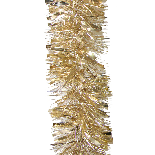 Light Gold  Christmas Tinsel 12cm x 2m