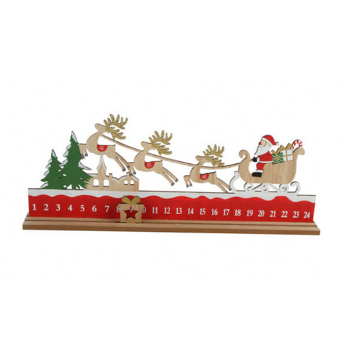 Sleigh Advent Calendar with Gift