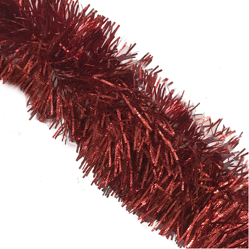 Red 8cm Tinsel