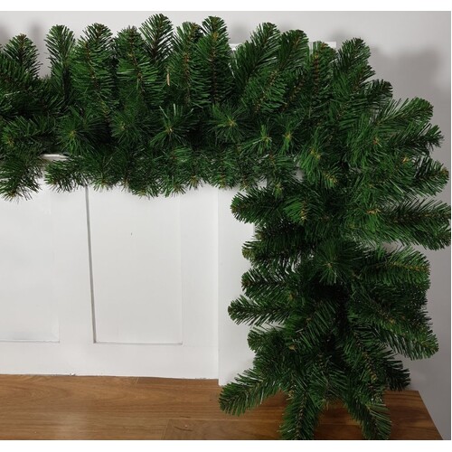 Alberta Spruce Green  Window or Door Christmas Garland 2.7 m