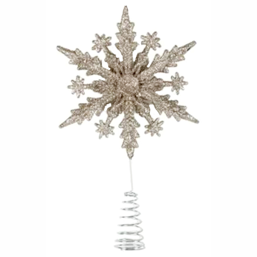 Champagne Tree Topper 21cm H