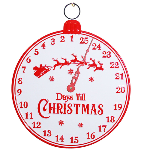 Countdown to Christmas Wall Clock