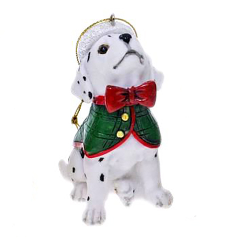 Christmas Dog Dalmatian Hanging Decoration