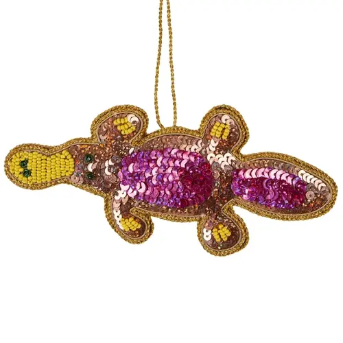 Platypus Sequin Hanging Decoration