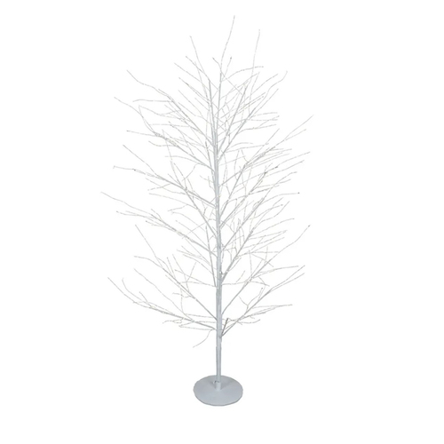 White  Forest Light Up LED Tree 150cm