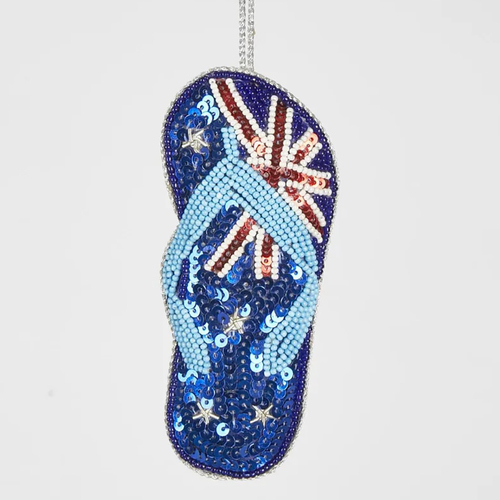 Sequin  Thong Hanging Christmas Decoration