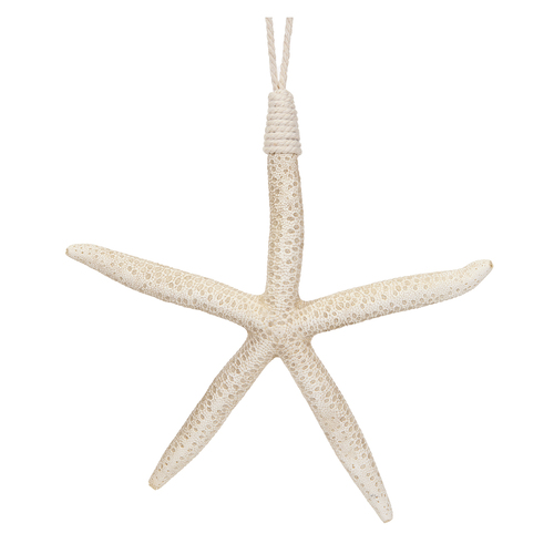 Hanging Starfish Christmas Decoration 14cm