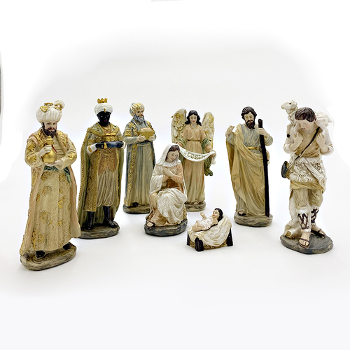 Classic Christmas Nativity Scene 15cm high