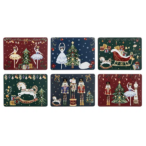 Christmas Wonderland Placemats 6pk