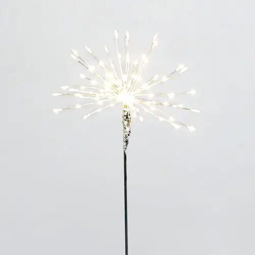 Micro LED Silver Twig Firework LED Light - Battery Powered