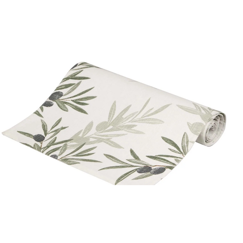 Olive Leaf Table Runner 40 x 200cm